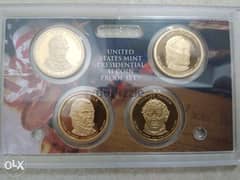 Set USA Fedral Bank set of 18 Memorial Coins year 2009