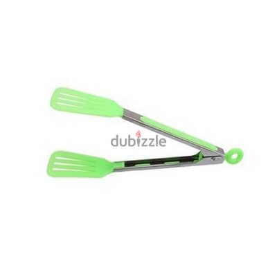 Kitchen Food Green Tongs