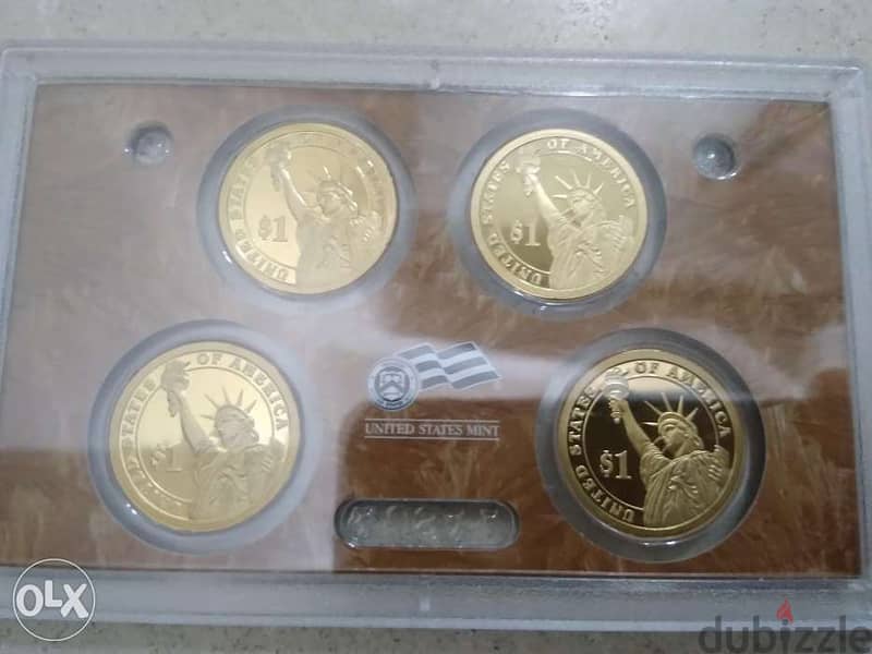 Set USA Fedral Bank set of 18 Memorial Coins year 2009 2