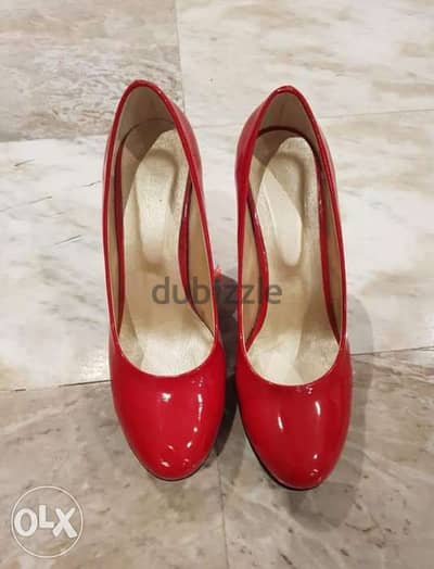 Red shoes double semelle