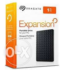 Seagate External Hard Disk 1TB , 2TB , 4TB