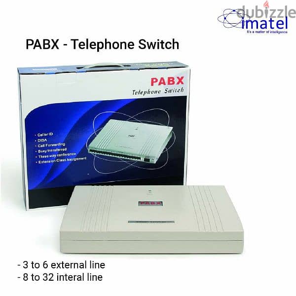 PABX  3 External  8 extension 0