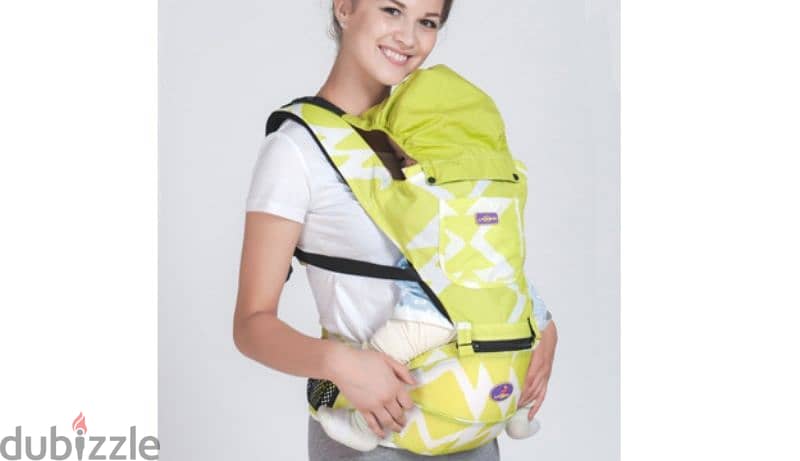 Multi-Position Baby Carrier Backpack Detachable Hip Seat With Hood 4