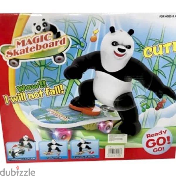 RC Panda Magic Skateboard 1