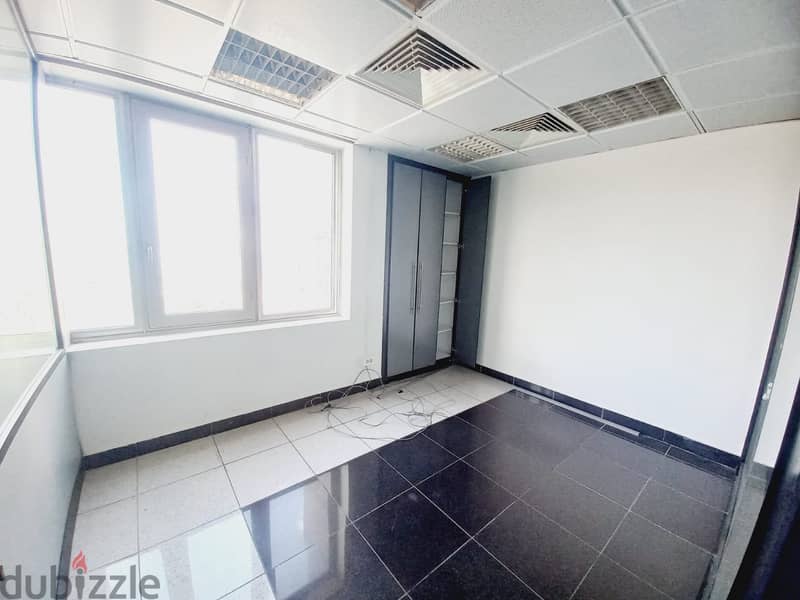 AH23-1736 Oficce for rent in Achrafieh,Tabaris,155 m, 24/7 Electricity 11
