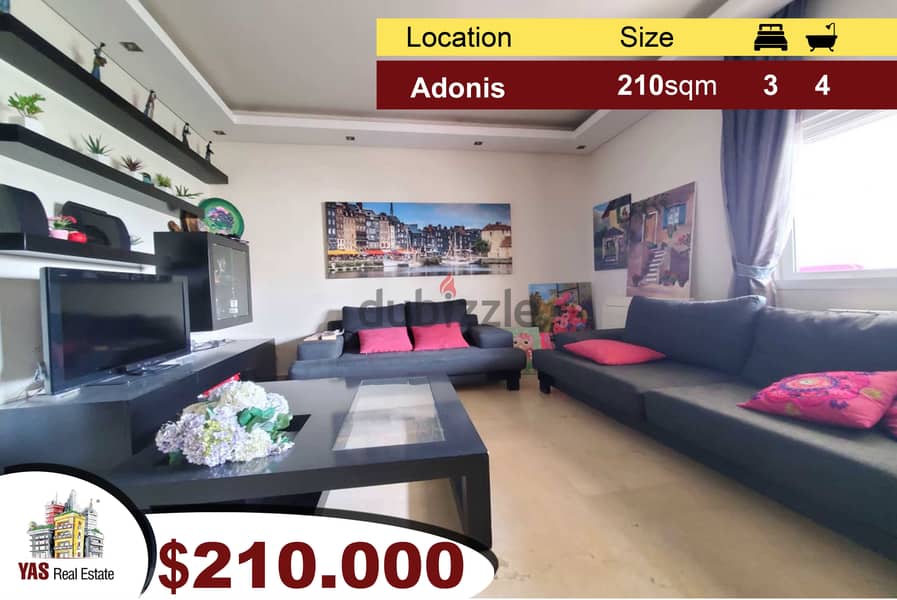 Adonis 210m2 | Luxury | New Apartment | Open View | Quiet Area | 0