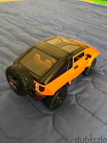 HUMMER ORANGE FULL METAL CAR 1