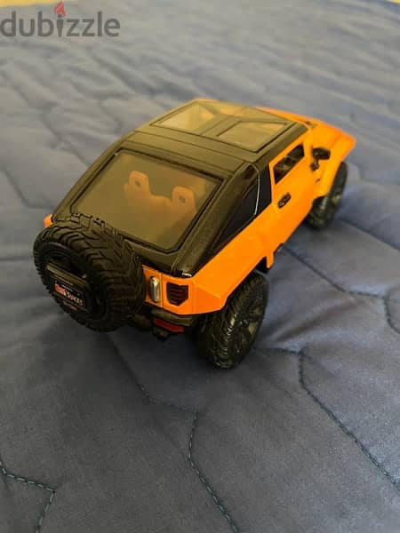 HUMMER ORANGE FULL METAL CAR 2