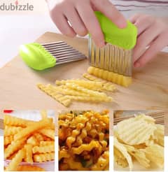 Wavy Potato and Vegetables Cutter 0