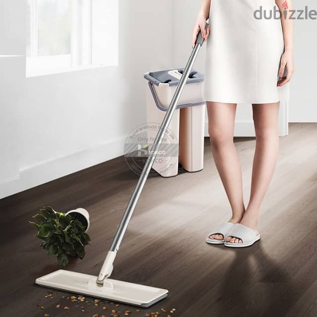 In and Out 360 Degree Swivel Microfiber Mop and Dryer 5