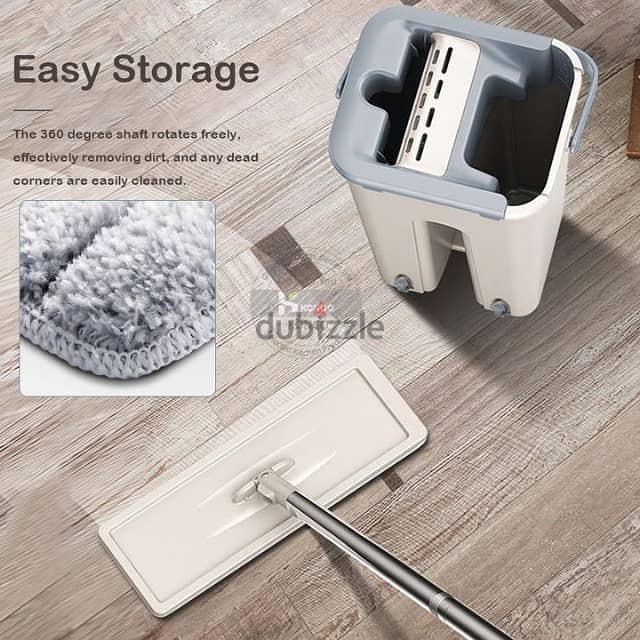 In and Out 360 Degree Swivel Microfiber Mop and Dryer 6