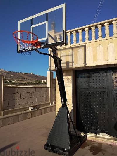 movable stand basketball