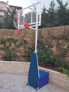movable basketball stand