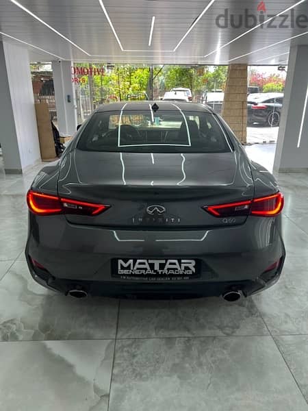 2020 INFINITI Q60 Coupe 3.0L V6 rear wheel drive 3