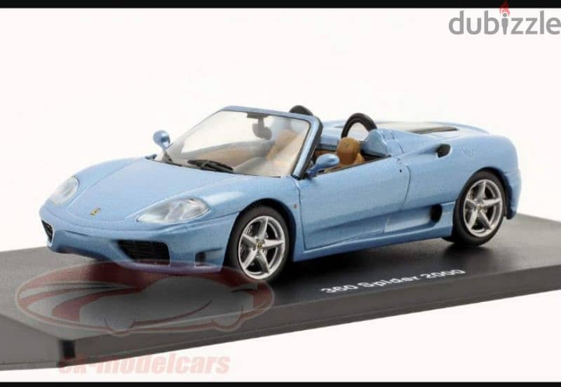 Ferrari 360 Spider (2000) diecast car model 1;43. 1