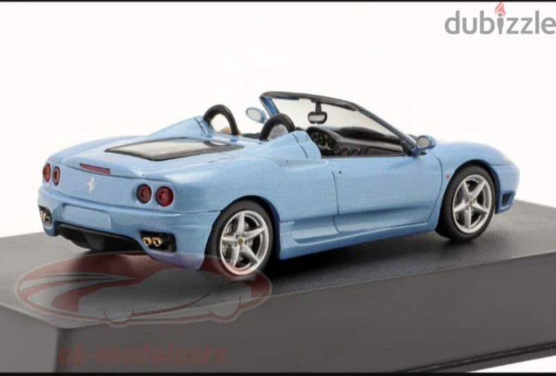 Ferrari 360 Spider (2000) diecast car model 1;43. 3