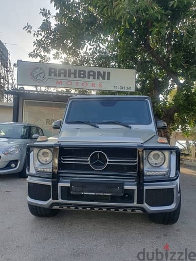 mercedes G 500 look 63 model 2015 (free registration)