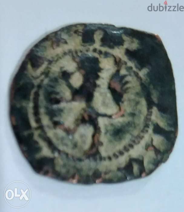 Crusader Bronze Coin English King Richard The Lion king year 1190 AD 1