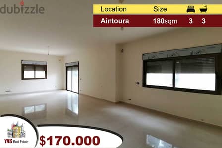 Aintoura 180m2 + 125m2 Terrace | Brand New | Luxury | Mountain View|TO