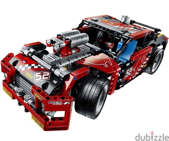 LEGO Technic Racing-Truck 2 In 1, Red and Black 42041 1