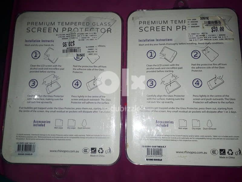 cover  original samsung tab A6 book cover 10.1 new and glass screen 1