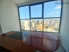 75 Sqm | Office for Rent in Jdeideh | Beirut & Sea View