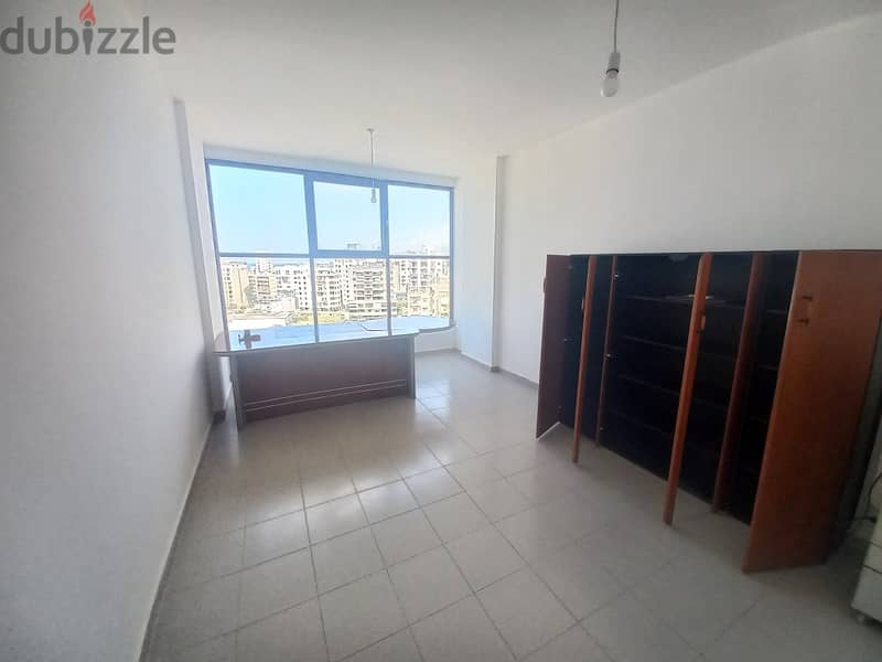 75 Sqm | Office for Rent in Jdeideh | Beirut & Sea View 1