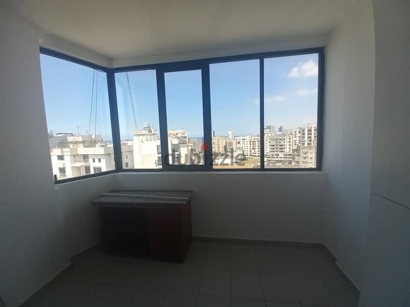 75 Sqm | Office for Rent in Jdeideh | Beirut & Sea View 3