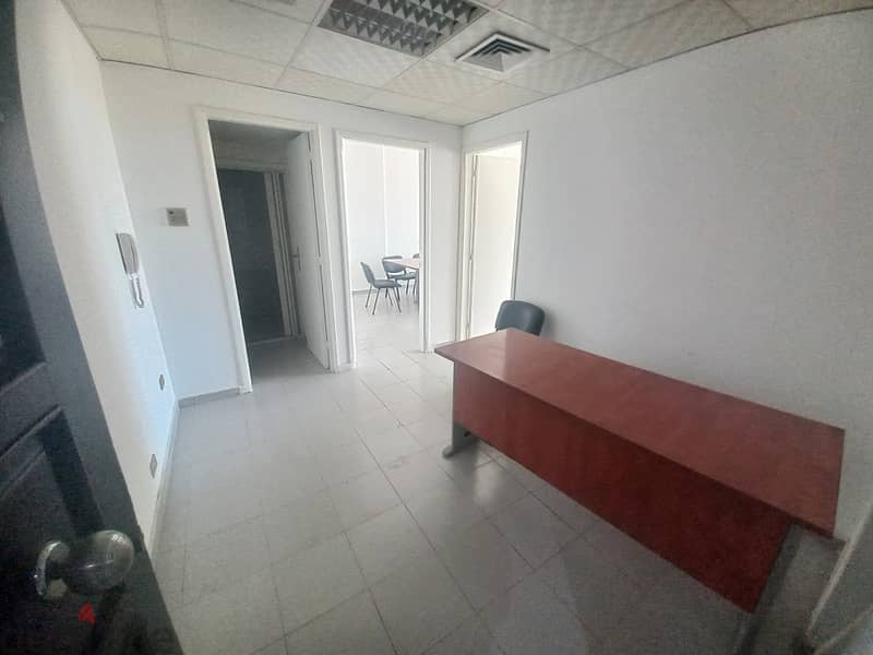 75 Sqm | Office for Rent in Jdeideh | Beirut & Sea View 5