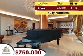Adma 380m2 + 380m2 Terrace | Elevated Modern Luxury | View | Furnished