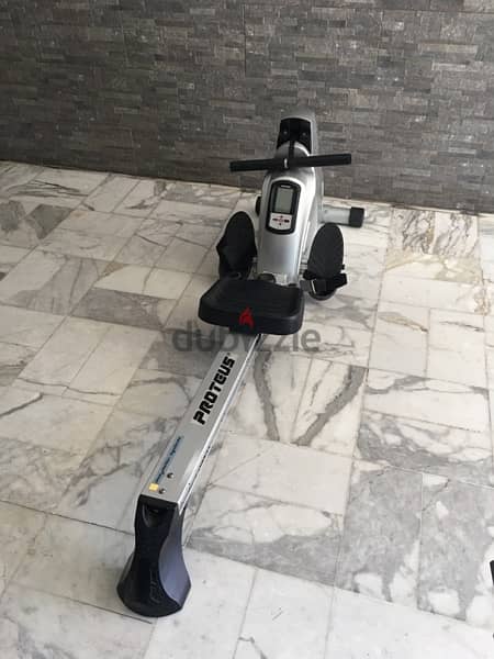 rowing machine like new proteus we have also all sports equipment 1