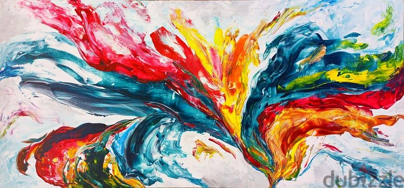 "Bloom " Abstract painting 0
