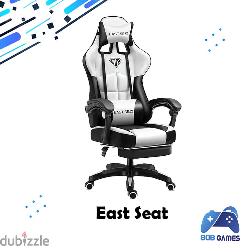 White & Black Gaming Chair Chaho YT-012 0