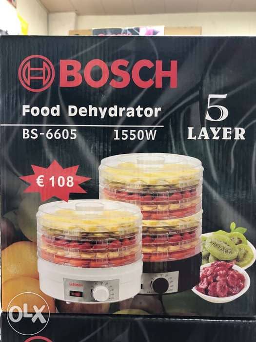 مكنة تجفيف الفواكه والخضار Dehydrator Bosch 0