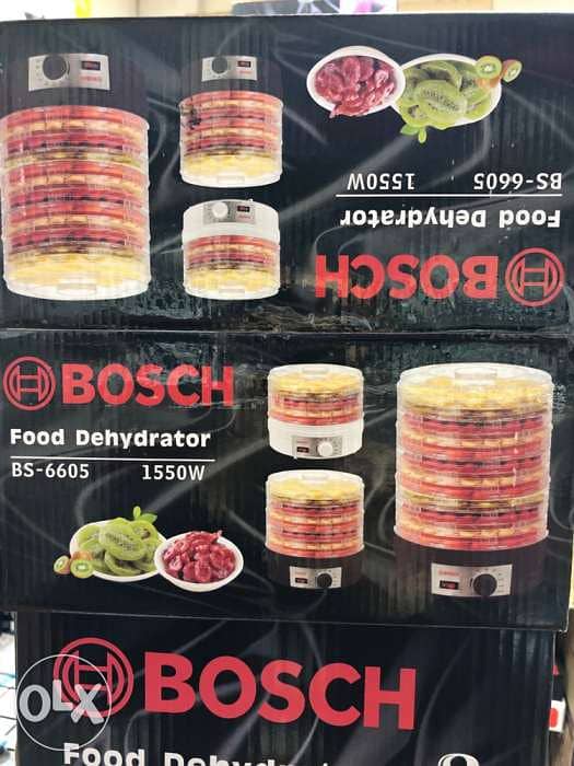 مكنة تجفيف الفواكه والخضار Dehydrator Bosch 3