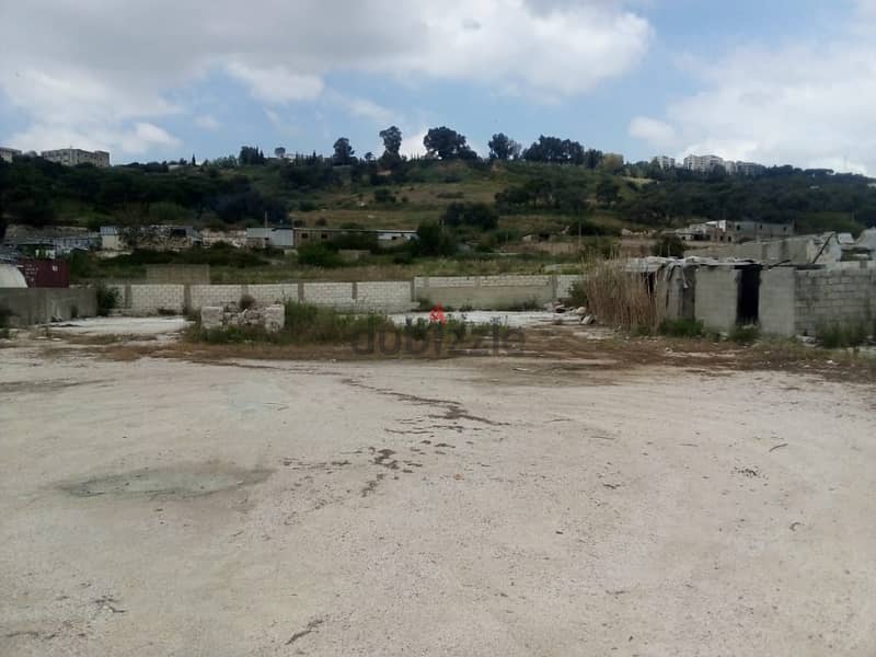 Industrial Land 2178 Sqm for Sale or Rent in Kfarshima 8