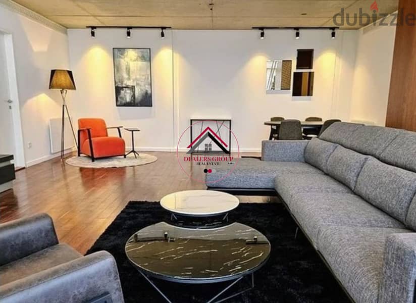 Private Terrace!  Modern Loft for Sale in Achrafieh 1