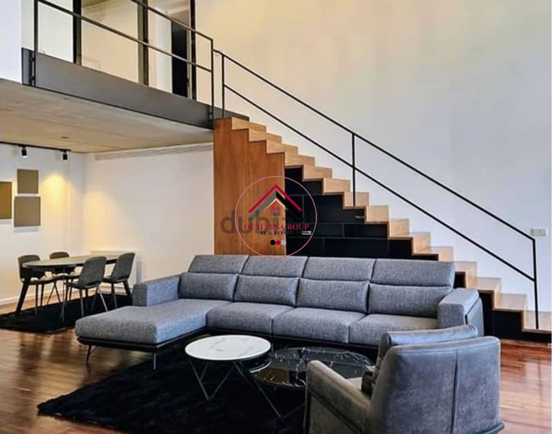 Private Terrace!  Modern Loft for Sale in Achrafieh 0