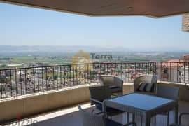 zahle ksara Luxurious apartment fully furnished open view Ref# 2678