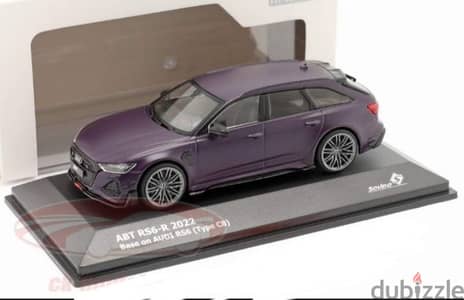 Audi Rs A6 diecast car model 1;43.