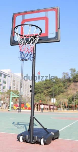 movable stand basketball