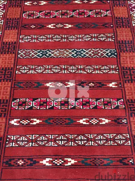 سجاد عجمي. 205/130. Persian Carpet. Hand made 6