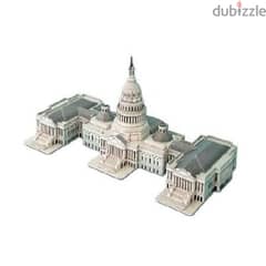 The Capitol Hill 3D World famous Architecture Puzzle 132 Pcs