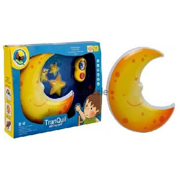 Tranquil Moonlight Wall Hanging Musical Toy With Remote Control 0