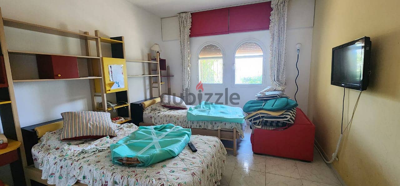 L11931-Semi-Furnished Apartment With A Garden for Rent in Yarzeh 4