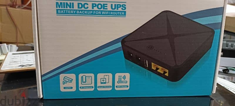 Mini UPS router 4400mAh 0