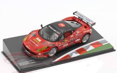 Ferrari Italia 458 Grand Am Daytona diecast car model 1;43.