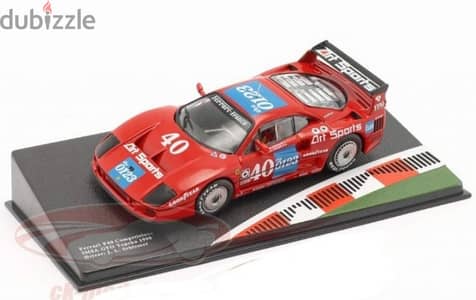 Ferrari F40 Competizione 1990 diecast car model 1;43.