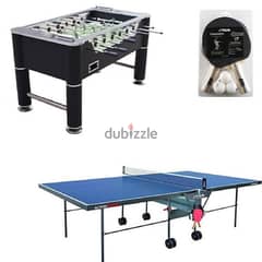 Babyfoot Black edition + Stiga Table tennis 0