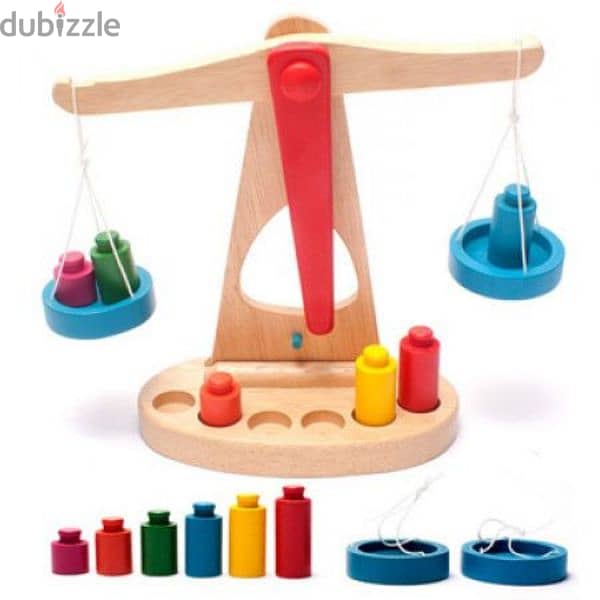 Wooden Educational Balance Toy 0